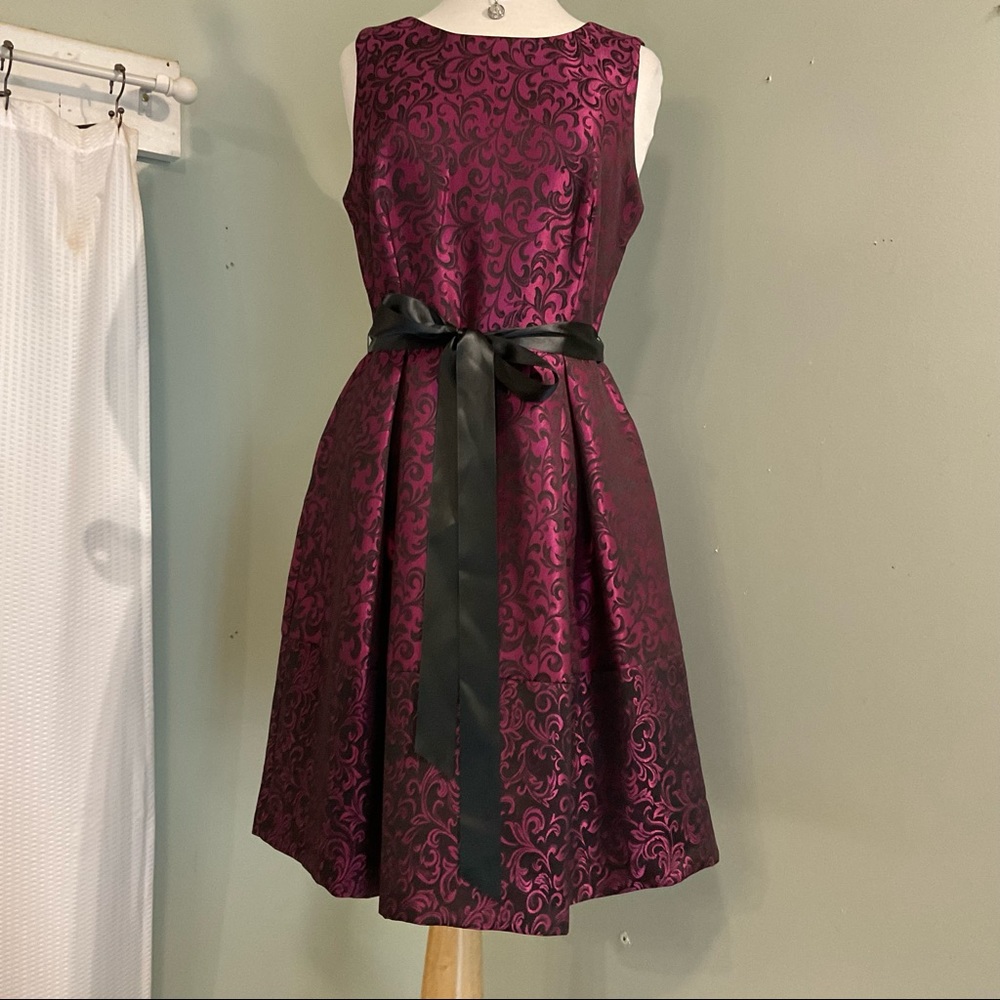 Karin Stevens Pouf Dress - Size 10